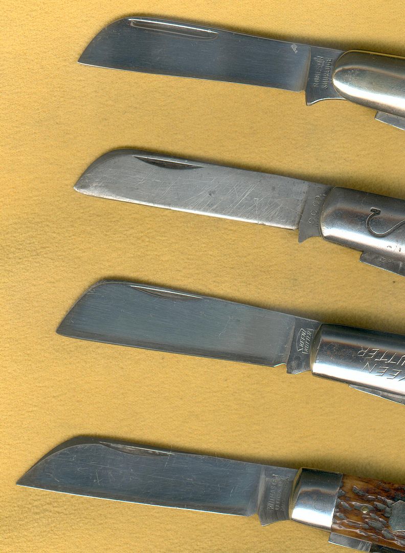 What exactly is the difference between a sheepsfoot and lambsfoot blade